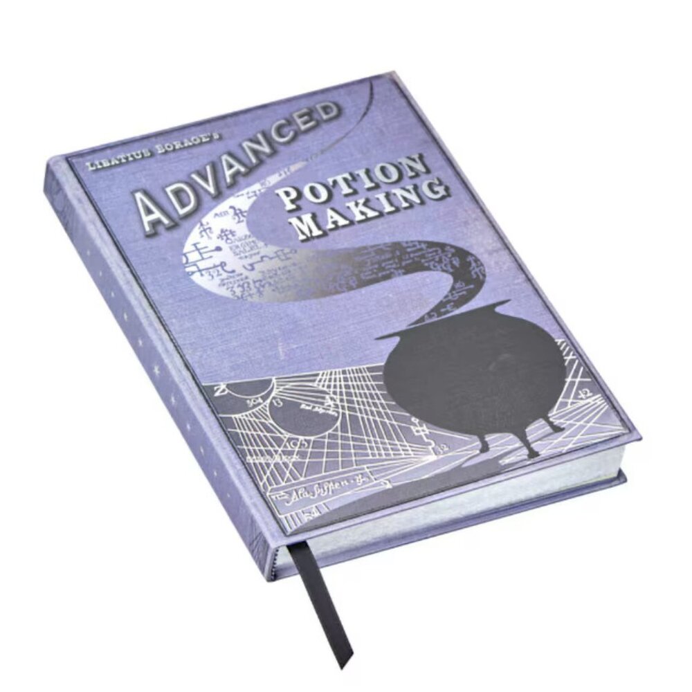NWOT! Universal Studios Blue/Black Harry Potter Advanced Potion-Making Notebook